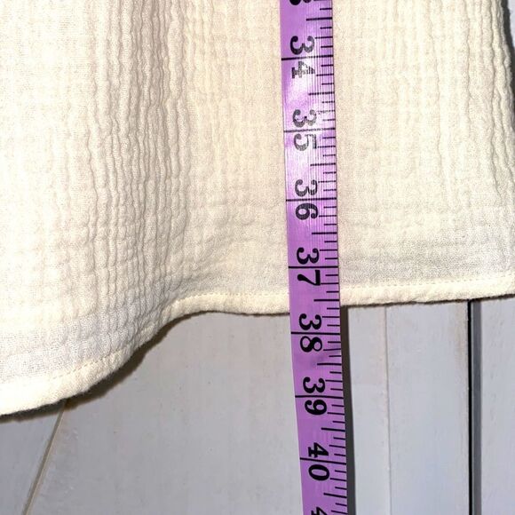 Lucca Thessa Off White Multi Knit Shift Dress Size Largw - Picture 6 of 14